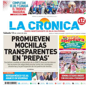 Cover of La Cronica