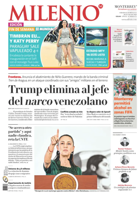Cover of Milenio Monterrey