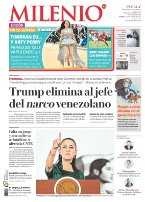 Cover of Milenio Puebla