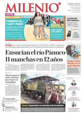 Cover of Milenio Tamaulipas
