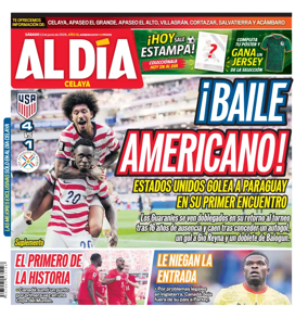 Cover of Periodico Al Dia (Celaya)