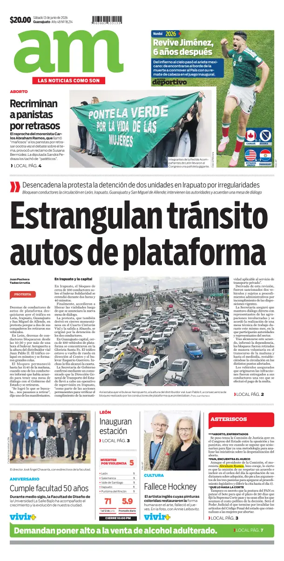 Cover of Periodico AM (Leon)