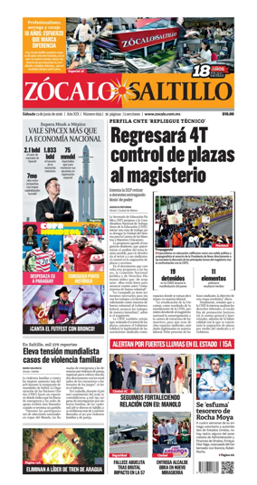 Cover of Zocalo Saltillo