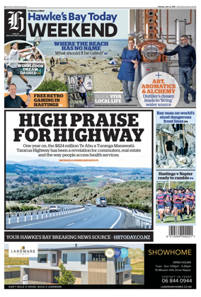 Cover of Hawke's Bay Today
