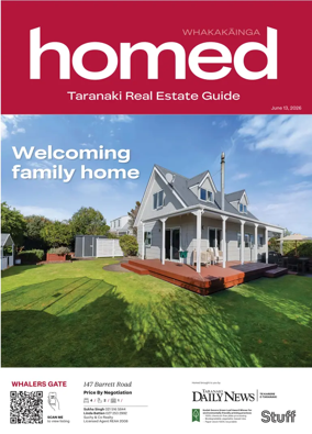 Cover of Homed Taranaki Daily News