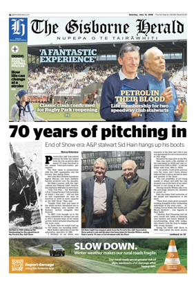 Cover of The Gisborne Herald (Saturday edition)