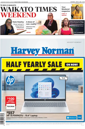 Cover of Waikato Times