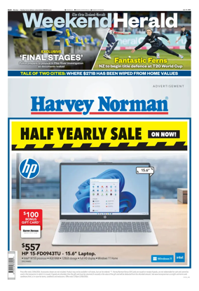 Cover of Weekend Herald