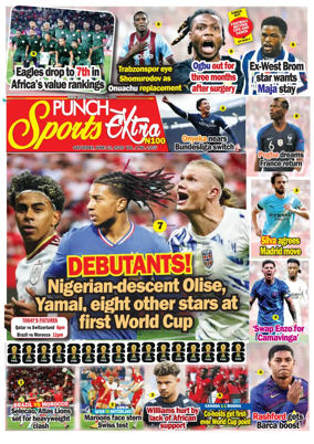Cover of Punch Sports Extra
