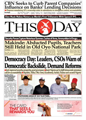 Cover of THISDAY