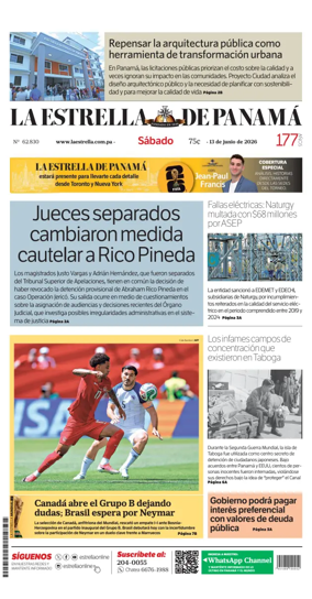 Cover of La Estrella de Panama