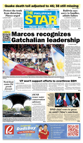 Cover of The Philippine Star