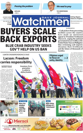 Cover of Watchmen Daily Journal