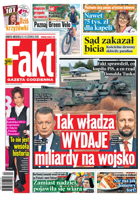 Cover of Fakt Gazeta Codzienna (Saturday)