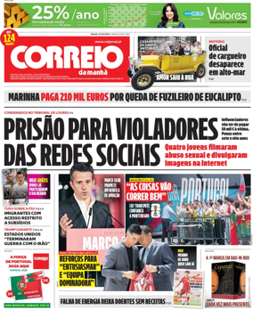 Cover of Correio da Manha Weekend