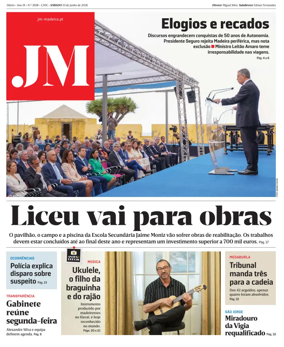 Cover of Jornal Madeira