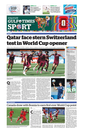Cover of Gulf Times Sport