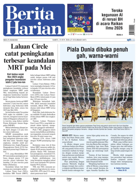 Cover of Berita Harian