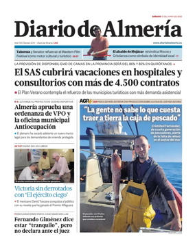 Cover of Diario de Almeria