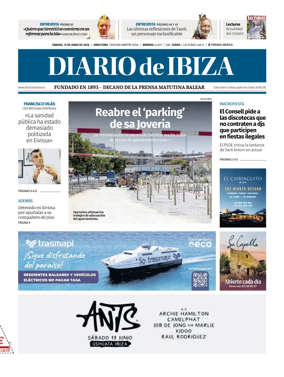 Cover of Diario de Ibiza