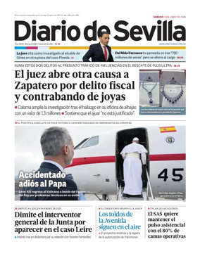 Cover of Diario de Sevilla