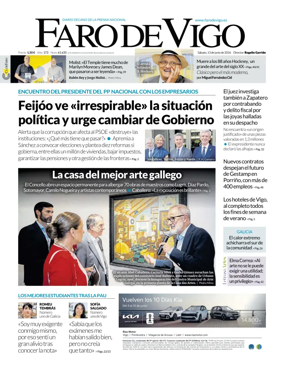 Cover of Faro de Vigo