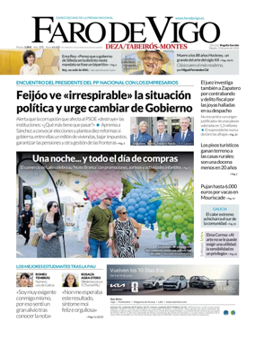 Cover of Faro de Vigo (Deza/Tabeiros-Montes)