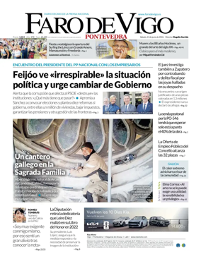 Cover of Faro de Vigo (Pontevedra)