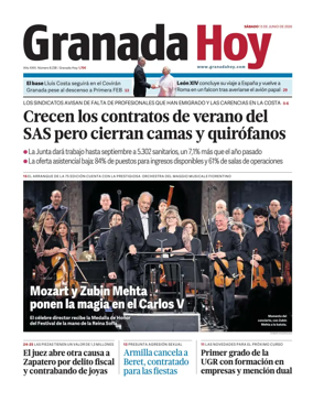 Cover of Granada Hoy