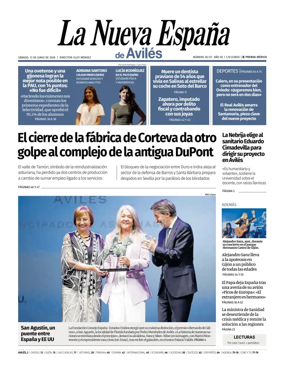 Cover of La Nueva Espana (Aviles)