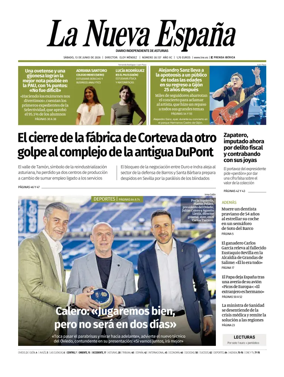 Cover of La Nueva Espana (Oriente)