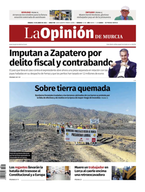 Cover of La Opinion de Murcia