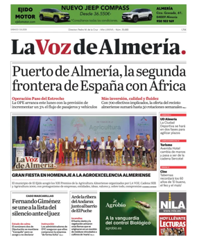 Cover of La Voz de Almeria