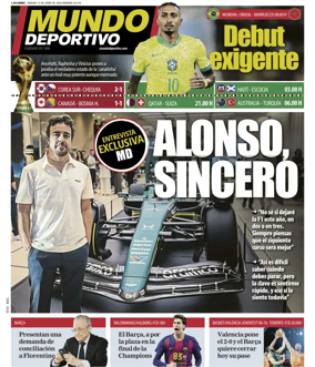 Cover of Mundo Deportivo (Barcelona)