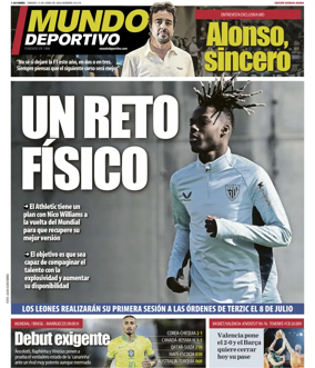Cover of Mundo Deportivo (Bizkaia-Araba)