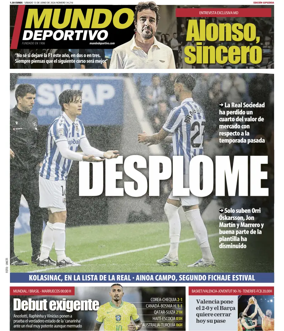Cover of Mundo Deportivo (Gipuzkoa)