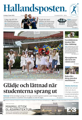 Cover of Hallandsposten