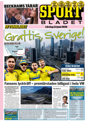 Cover of Sportbladet