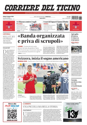Cover of Corriere del Ticino