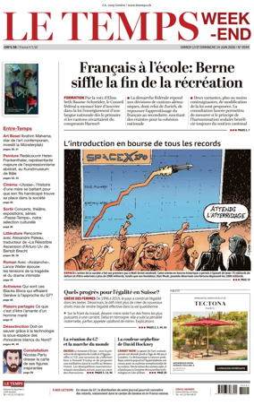 Cover of Le Temps