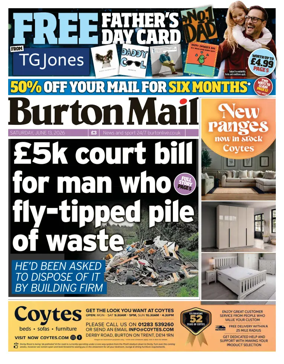 Cover of Burton Mail