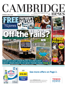 Cover of Cambridge News