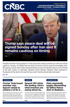 Cover of CNBC