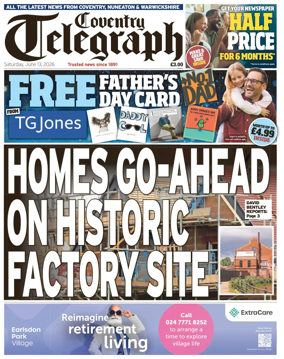 Cover of Coventry Telegraph