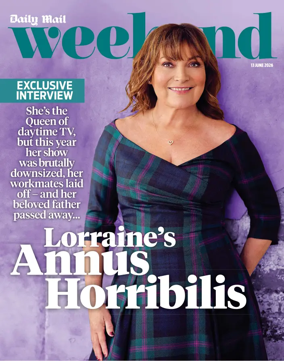 Cover of Daily Mail Weekend Magazine