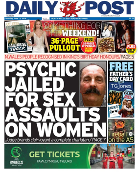 Cover of Daily Post (North Wales)