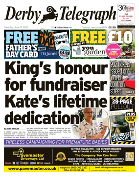 Cover of Derby Telegraph
