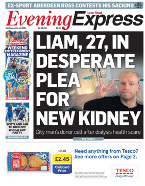 Cover of Evening Express