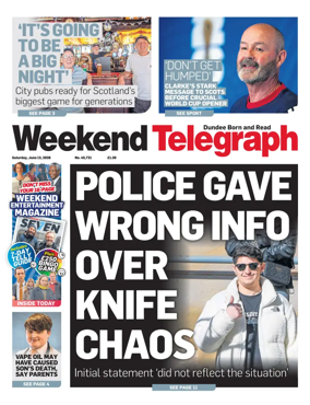 Cover of Evening Telegraph (First Edition)