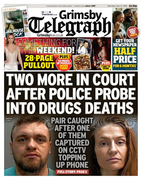 Cover of Grimsby Telegraph